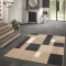 Covor Belgian, Rio 24501, Bej/Negru, Diverse Dimensiuni - 200x290 cm