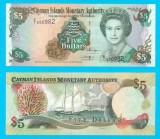 Insulele Cayman (p#34) 5 Dollars 2005 UNC &#039;Corali&#039; serie: C/I 850982
