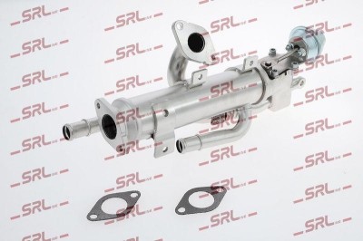 Racitor EGR Audi A4 04-07, A6/A6 Allroad 04-12, motor: 2.0 TDI, 210x55x55, SRLine, Aluminiu, 03G131512AL; 03G131512C foto