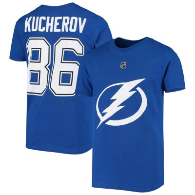 Tampa Bay Lightning tricou de copii Nikita Kucherov #86 Name Number - Dětsk&amp;eacute; M (10 - 12 let) foto