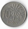 Moneda 10 kobo 1976 - Nigeria, Africa, Cupru-Nichel