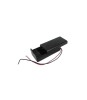 Suport baterie 1x 9V 6F22 6LR61 cu fire 150mm cu comutator neagra, Confortable Electronic Co Ltd