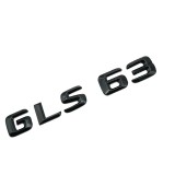 Emblema GLS 63 Negru, pentru spate portbagaj Mercedes, Mercedes-benz