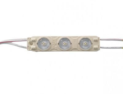 Modul led 12v 3 led-uri 2835 alb rece 1.5W foto