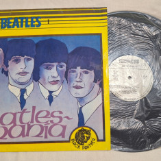 The BEATLES mania Black panther disc document vinil muzica Electrecord stare FB