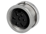 Conector M16 Mamă Lipire 7-PIN 5A 100V IP65/IP67