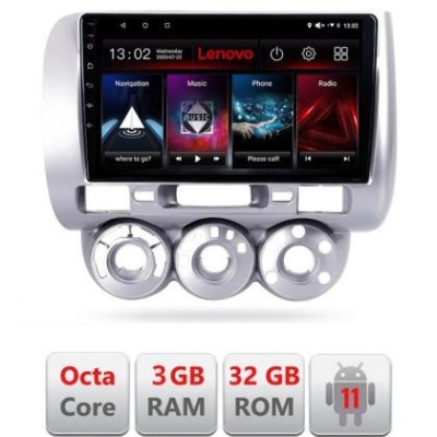 Navigatie Honda Fit Jazz 2004-2008 Android radio gps internet Octa Core 3+32 Kit-jazz+EDT-E509-lite LENOVO LITE CarStore Technology foto