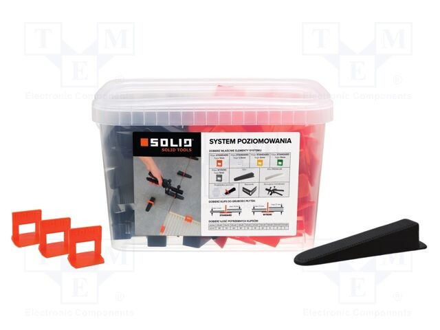 Sistem de nivelare a plăcilor 1mm SOLID TOOLS