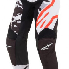 Pantaloni Moto Alpinestars Mx Youth Racer Tactical Negru / Gri / Rosu Marimea 26 3741219/9003/26