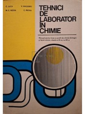 C. Luca - Tehnici de laborator in chimie (Editia: 1978)