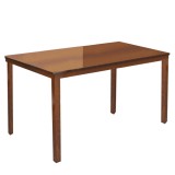 Cumpara ieftin Masa dining mdf furnir nuc Astro 110x70x74 cm