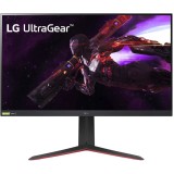 Monitor LED Gaming LG UltraGear 32GS85Q-B.AEU, 31.5&quot;, IPS, QHD, 1 ms, 165 Hz/180 Hz (Overclock), HDR, AMD FreeSync, Negru