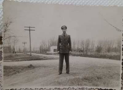 Fotografie, militar roman la Krasnodar, URSS, 1956 foto
