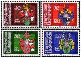 Liechtenstein 1980 - steme, serie neuzata