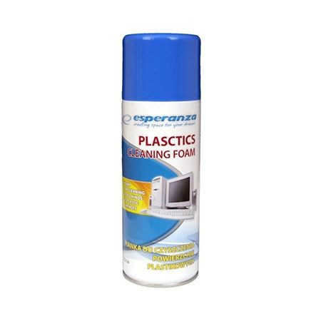 SPRAY SPUMA CURATARE SUPRAFETE PLASTIC 400ML ESPERANZA