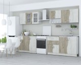 Cumpara ieftin Set Mobila Bucatarie Paula S stejar k001 k002