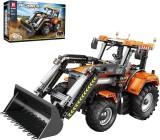 Cumpara ieftin Set construcție tractor tehnic Reobrix Technik RC, tractor de &icirc;ncărcare telecomandat, model STEM pentru adolescenți 14+, 22024