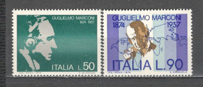 Italia.1974 100 ani nastere G.Marconi-inventator telegrafia SI.845 foto