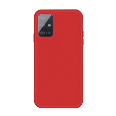 Husa pentru SAMSUNG Galaxy A71 - Ultra Slim Mat (Rosu) foto