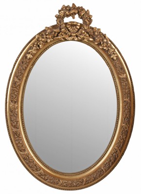 Oglinda ovala cu decoratiuni deosebite CAT970 foto