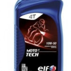 Ulei Motor 4T ELF Moto 4 Tech 10W50 1l, API SN JASO MA-2 Semi-synthetic