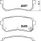 BREMBO P 30 068 PRIME LINE set placute frana,frana disc