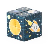 Cubul magic - Spatiul cosmic PlayLearn Toys, Keycraft