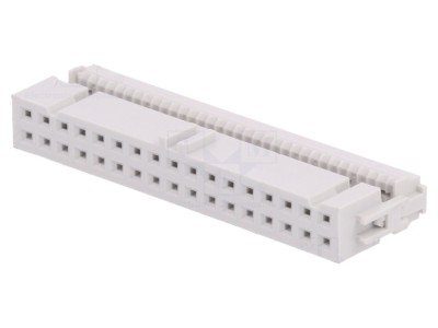 Conector IDC mamă 34 pini aurit foto