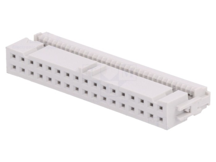 Conector IDC mamă 34 pini aurit
