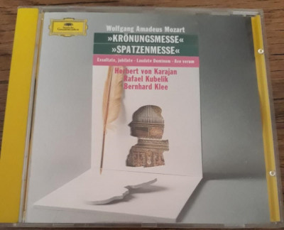 CD Mozart &amp;ndash; Coronation-Mass-Missa Brevis-Spatzenmesse [Karajan.Kubelik.Knee] foto