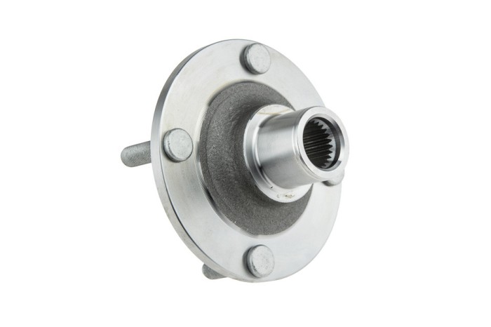 Butuc roata fata fara rulment Nissan Almera 1.5, 1.8 N16 2000-, Spline 25t, NTY KLP-NS-038P