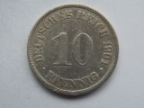 10 PFENNIG 1901 A GERMANIA