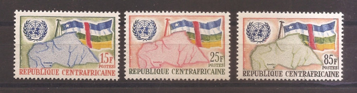 Republica Centrafricana 1961 - Admiterea &icirc;n Națiunile Unite, MNH