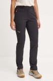 Salewa pantaloni de exterior Pedroc 2 culoarea negru, 00.0000028705