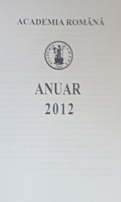 Academia Romana Anuar 1997 foto