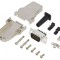 Conector D-Sub 9-Pin Tată Drept Terminal cu Șurub Gold Flash