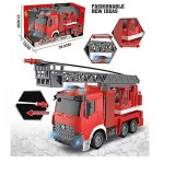 Masina de pompieri cu macara, sunete, lumini si functie stropire Firehero