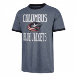 Columbus Blue Jackets tricou de bărbați Belridge 47 Capital Ringer Tee - XS, 47 Brand