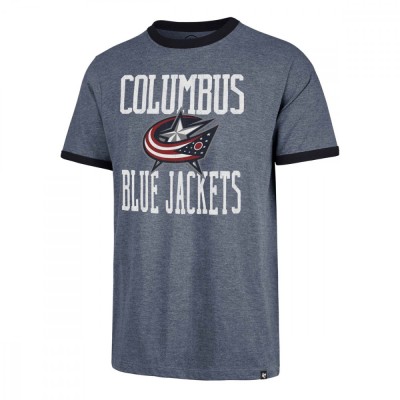 Columbus Blue Jackets tricou de bărbați Belridge 47 Capital Ringer Tee - M foto