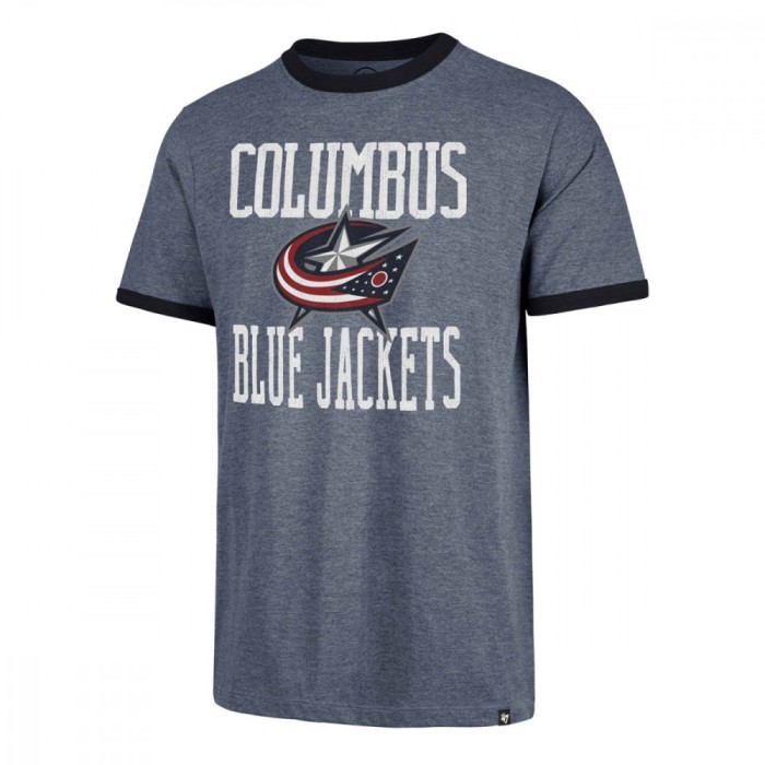 Columbus Blue Jackets tricou de bărbați Belridge 47 Capital Ringer Tee - M