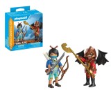 Cumpara ieftin Playmobil - Set 2 figurine cavaler Novelmore si bandit Burnham