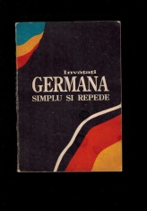 Invatati limba germana simplu si repede, curs intensiv, manual begleitbuch foto