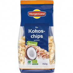 Chipsuri de Cocos Prajite Bio 150gr MorgenLand