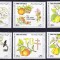 DB1 Fructe Flori 100 Ani descoperire Bacilul TBC Yemen 1982 6 v. MNH