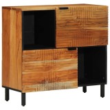 VidaXL Dulap, 80x33x75 cm, lemn masiv de acacia