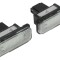 Set lampa numar cu LED Mercedes C Clasa W203 2000-2007, Clasa CLS, C219 2004-2011; Clasa E W211, 2002-2009; Tesla Model S, 2012-; NTY ELP-ME-000