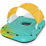 Bestway insula gonflabila Sunny Lounge pentru 5 persoane cu copertina 291x265x83cm Performance AutoTuning