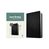 NLT Large Print Thinline Reference Bible, Filament Enabled Edition (Red Letter, Leatherlike, Black)