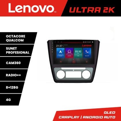 Navigatie Skoda Yeti 2009-2014 M-YETI Octa Core Android Radio Bluetooth GPS WIFI/4G DSP 2K 8+128GB 360 Toslink CarStore Technology