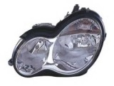 Far Mercedes Clasa C (W203) 01.2003-03.2007 AL Automotive lighting partea Stanga, tip bec H7+H7, reglaj pneumatic